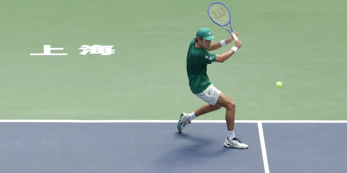 Alex de Miñaur Medvedev - De Miñaur de los cuartos de final del Masters de Shanghái