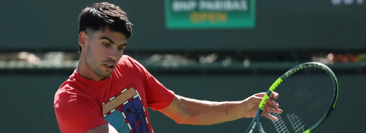 Carlos Alcaraz Pronóstico Alcaraz - Dimitrov Indian Wells