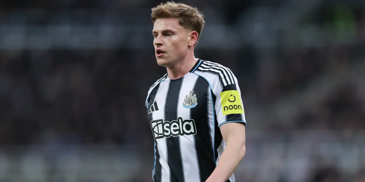 Harvey Barnes pronóstico Barcelona - Newcastle de la Champions League 2025/26.