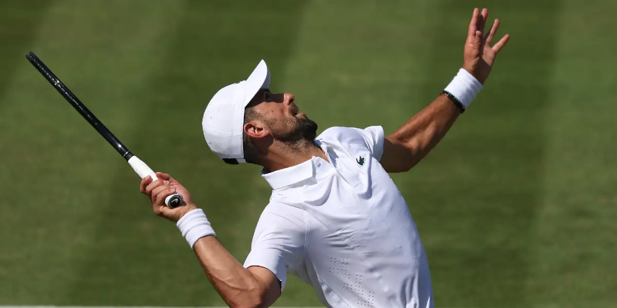 Novak Djokovic pronóstico Auger-Aliassime - Djokovic de los cuartos de final de Wimbledon 2026.